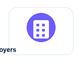 Employers candidate registration icon